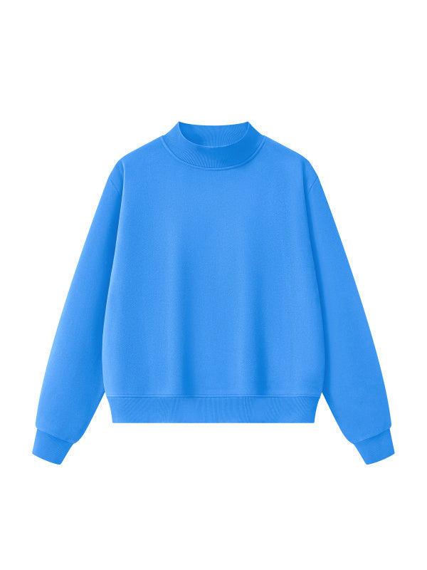 Custom Applique Name Mockneck Sweatshirt