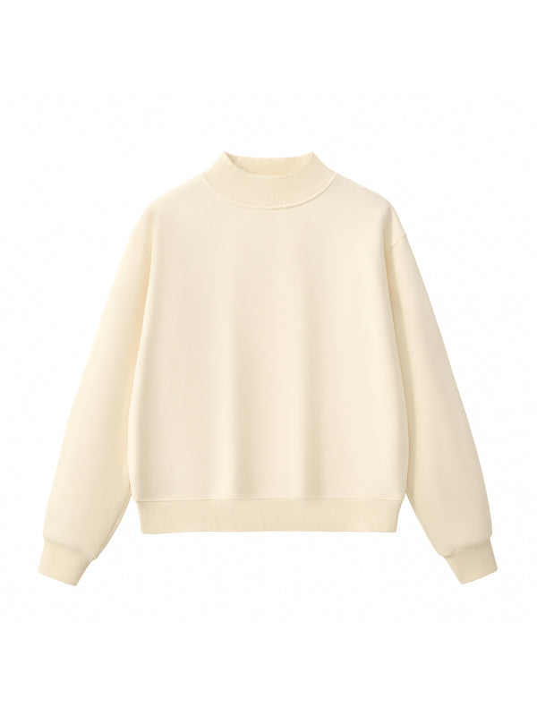 Custom Applique Name Mockneck Sweatshirt