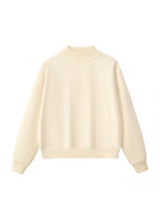Custom Applique Name Mockneck Sweatshirt