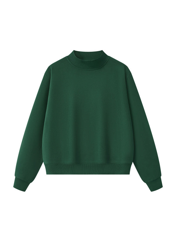 Custom Applique Name Mockneck Sweatshirt