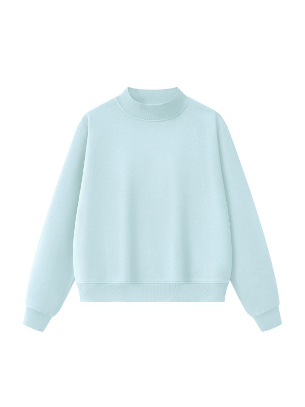 Custom Applique Name Mockneck Sweatshirt