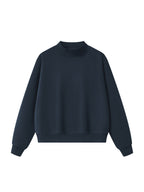 Custom Applique Name Mockneck Sweatshirt