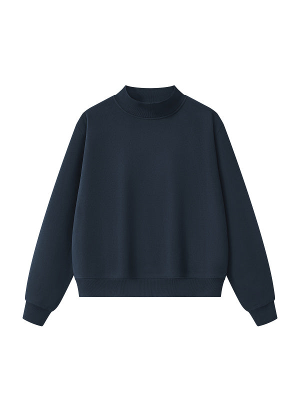 Custom Applique Name Mockneck Sweatshirt