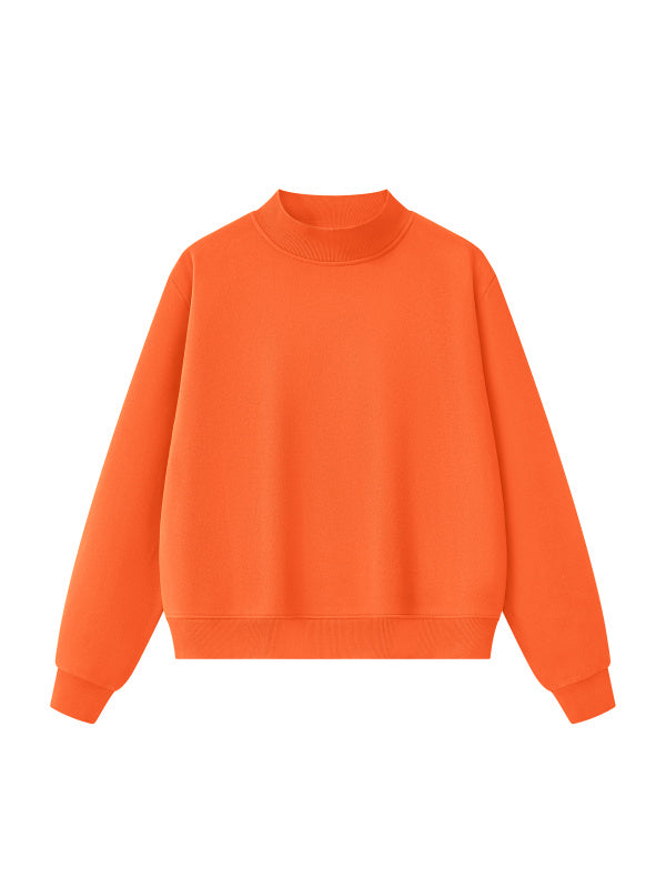 Custom Applique Name Mockneck Sweatshirt