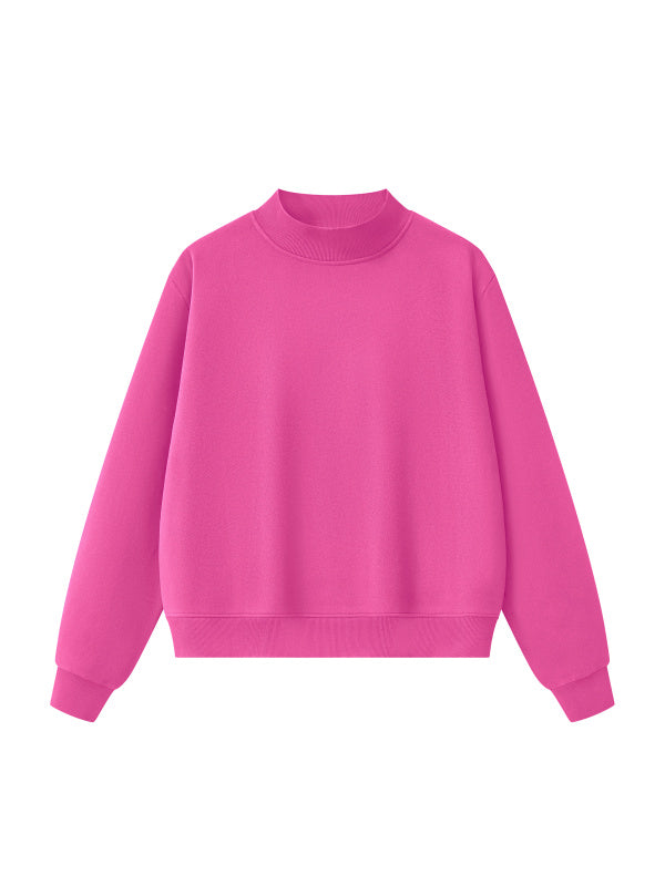 Custom Applique Name Mockneck Sweatshirt