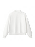 Custom Applique Name Mockneck Sweatshirt