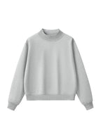 Custom Applique Name Mockneck Sweatshirt