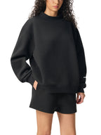 Custom Applique Name Mockneck Sweatshirt